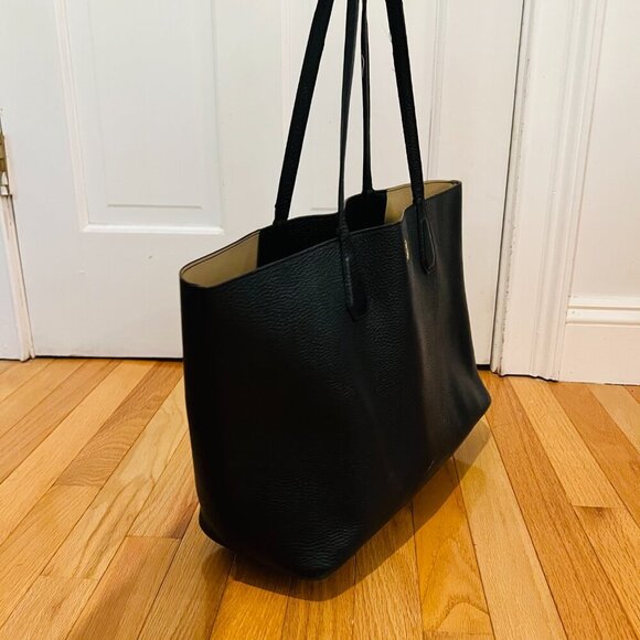 Tory Burch Pebble Leather Tote Bag - Picture 11 of 16